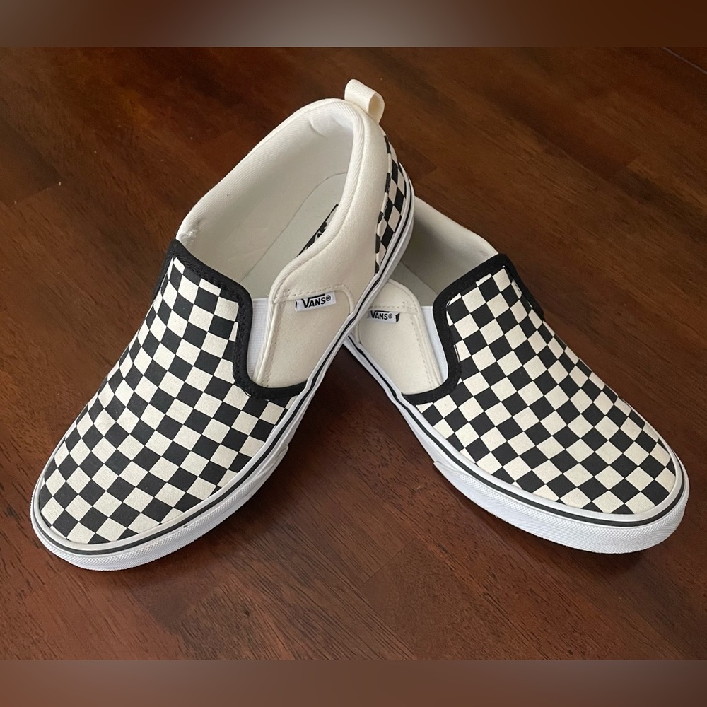 Vans Checkerboard Slip-on - Youth 7